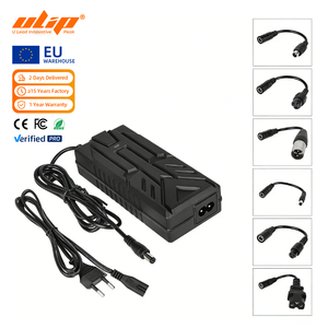 18V 42V DC2.1 Charger Set 6 Adapters 42V 1.7A Electric Scooter Charger Adaptor GX16 PL16 DC2.5 Pin Locking DC 18V-42V Charger - Product Image 1