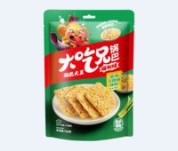 132g dachixiong chine Chine oolong blanc pêche croustillant riz chips saveur super épicée saveur mélangée croustilles collations exotiques