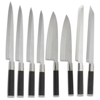 Xingye — couteau Sashimi en forme de tête de poisson, anneau en cuivre de 7 8 pouces, avec manche octogonale, en acier ou en ébène, nouvelle collection 5cr15