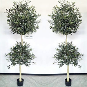 Plante d'<span class=keywords><strong>olivier</strong></span> artificiel ISEVIAN avec <span class=keywords><strong>pot</strong></span> <span class=keywords><strong>pour</strong></span> décoration d'intérieur - Product Image 5