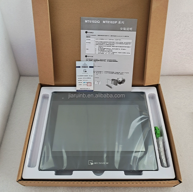 Weinview Monitor Touch Screen TK/MT6100V1WV/6103IP 8103/8101E1WV/8100IE/8150/8121IE HMI 10 Inch Display MT8102IE DC 24V 1-Year