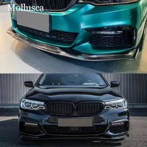 Kit de Accesorios para Parachoques Delantero de Fibra de Carbono Estilo Haman para Serie 5 G30 G38, 2017-2020 - Product Image 2