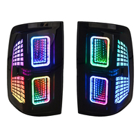 YU GUANG LED-Rückleuchte für Dodge RAM 1500/2500 2009-2018, Upgrade RGB Brems- und Stopplichter, 12V Autoersatzteile Rücklicht