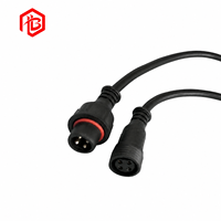 Connecteur électrique M19 4 broches de qualité supérieure, très vendu, 12V, étanche IP68, avec câbles