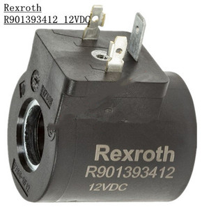 Nouveau solénoïde hydraulique en acier inoxydable 12VDC R901393412 avec bobine 24V à branchement XLF R901393577 - Product Image 2