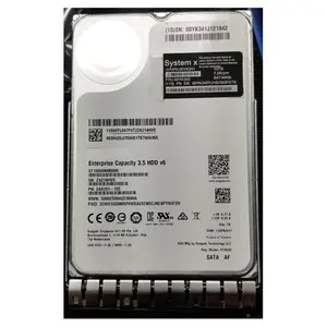 Disco rígido interno para servidor de 3,5 polegadas Hot Swap de alta performance 00YK341 10TB 7200RPM SATA 6 Gbps Linear