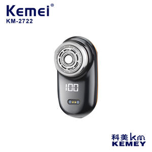 Afeitadora eléctrica Kemei Km 2722 impermeable y recargable para hombres con motor de alta velocidad y carga rápida - Product Image 5