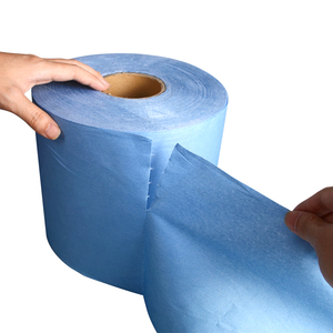 Jumbo CuộN gạt nước 500Pcs Chất lượng cao lint-miễn phí thân thiện với môi tái sử dụng công nghiệp nhà bếp <span class=keywords><strong>Polyester</strong></span> phòng sạch khăn lau - Product Image 1