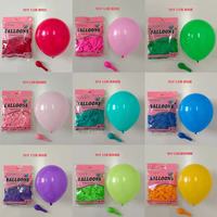 Ballons en latex de qualité hélium, épais, 9 pouces, 1,5 g, 100 pièces/sac, ballons standard pour la décoration de fête, directement de l'usine