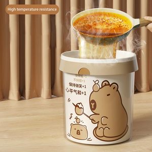 ถุงขยะแบบมีเชือกผูก ลายการ์ตูน ขนาดใหญ่ ความจุเยอะ หนาพิเศษ ยี่ห้อ Huamaohengchun 50 ชิ้น/ม้วน - Product Image 3