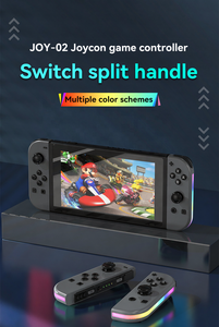 Controller di Gioco RGB per Switch1/2, Impugnatura Divisa per <span class=keywords><strong>Joy</strong></span>-<span class=keywords><strong>Con</strong></span> <span class=keywords><strong>con</strong></span> Joystick 3D, Turbo, Giroscopio a Sei Assi, Motore a Vibrazione - Product Image 2