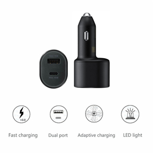 S21 S22 9v 12v 45W Rapide Chargeur Pour <span class=keywords><strong>Samsung</strong></span> 45W <span class=keywords><strong>USB</strong></span>-<span class=keywords><strong>C</strong></span> Chargeur Double <span class=keywords><strong>Usb</strong></span> <span class=keywords><strong>C</strong></span> 2 Port Chargeur De Voiture Adaptateur Pour <span class=keywords><strong>Samsung</strong></span> Charge - Product Image 4