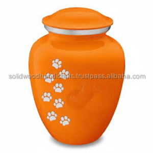 โกศทองเหลืองสำหรับแมวและสุนัขโกศที่ระลึกสำหรับงานศพแมวและสุนัขโกศขายส่ง - Product Image 1