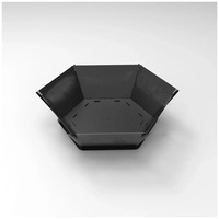 Foyer Corten Design Moderne Portable Foyer Camping Extérieur Pliable