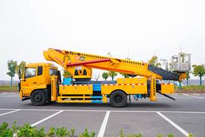 Plataforma de Trabajo Aérea Telescópica Dongfeng Tianjin de 60m, Directo de Fábrica, Nueva Condición, Diésel Manual Euro 6 150-250HP - Product Image 4
