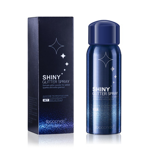 Party Star <span class=keywords><strong>Spray</strong></span> Corps Cheveux <span class=keywords><strong>Vêtements</strong></span> Brillant <span class=keywords><strong>Paillettes</strong></span> <span class=keywords><strong>Spray</strong></span> Longue durée Imperméable et Résistant À La Sueur Discothèque <span class=keywords><strong>Spray</strong></span> Frappant - Product Image 1