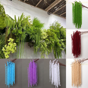 Nouvelles fleurs artificielles suspendues Roulis en soie, décoration de mariage, style Mori, inspirées de Monet, accessoires de photographie en extérieur - Product Image 3