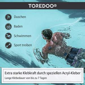 टोरेडो क्रॉस टेप एक्यूपंक्चर Crosstapes-154 टुकड़े टाइप ए/बी/सी नीले/गुलाबी/त्वचा से प्रमाणित लेटेक्स मुक्त इष्टतम ट्रिगर बिंदु - Product Image 5