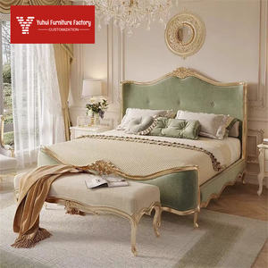 <span class=keywords><strong>Lit</strong></span> double princesse <span class=keywords><strong>en</strong></span> <span class=keywords><strong>bois</strong></span> massif français, <span class=keywords><strong>lit</strong></span> de chambre à coucher de luxe américain, <span class=keywords><strong>lit</strong></span> de mariage haut de gamme <span class=keywords><strong>en</strong></span> forme de coin 1,8 - Product Image 2