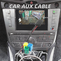 Pièces de rechange pour voiture Câble adaptateur audio AUX sans fil pour module Bluetooth USB pour Volkswagen Beetle Delta Blaupunkt Lotus