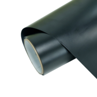 Film de protection de voiture HIGHCOOL noir mat, film de changement de couleur pour voiture, film vinyle pour voiture, film multicolore avec 1,52*17M/rouleau