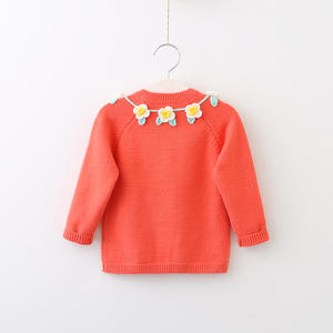 Importations chinoises en gros : Collier pour enfants, pull cardigan à fleurs, Top 10 - Product Image 2