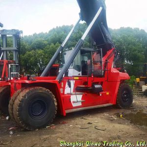 Kalmar fabriqué en Suède DRF450-60s5k 45 tonnes Reach Gerbeur/conteneur chariot élévateur à fourche utilisé avec le composant moteur de base - Product Image 4