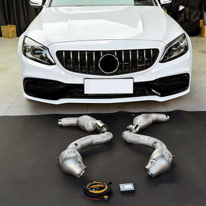 Downpipe Deportivo con Catalizador para Mercedes-Benz C63 C63s W205 AMG M177 4.0T, con Protector Térmico, Sistema de Escape - Product Image 3
