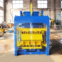 Machine à Briques QTJ4-25, Mini-Type Automatique pour Blocs de Béton et Matériaux de Construction, Machine de Fabrication de Briques en Ciment Autobloquantes