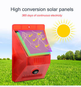 Сигнализация с датчиком движения на солнечной батарее - Product Image 4