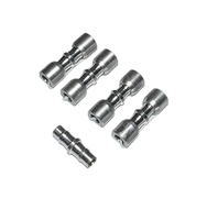 Anneau de raccordement rapide pour tuyau de réfrigérant, sans flamme, sans soudure, pour fluide d'étanchéité, anneau simple spécial en aluminium 3*3mm
