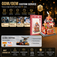 Art Tour World Eastern Chapter DIY Modèle Métallique 3D Éducatif Vente en Gros Personnalisée Jouet STEM Cadeau Décoration Direct Usine OEM CE EN71