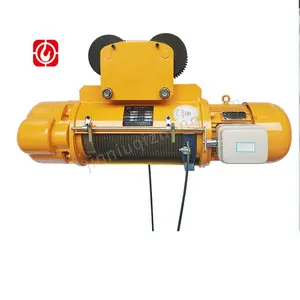 Direct sale 1t 5t 10t heavy duty hoisting single grider wireless control electric hoist with motorized trolley