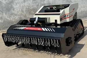 Haute qualité CE approuver l'herbe découpeuse chenille débroussailleuse pour l'Agriculture électrique télécommande tondeuse à gazon - Product Image 4