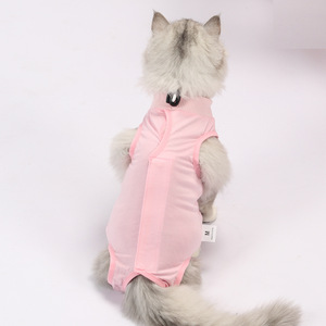 Ropa quirúrgica Ropa de esterilización y castración de gatos Ropa fisiológica después de la recuperación Ropa de destete de gato hembra - Product Image 2