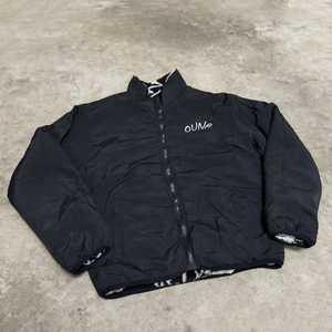 Ouna Bán Buôn Chất Lượng Cao Có Thể Đảo Ngược Zip-Up Áo Khoác Mùa Đông Cho Nam Giới Nylon Sherpa Mô Hình Ngụy Trang Áo Khoác Giản Dị - Product Image 2