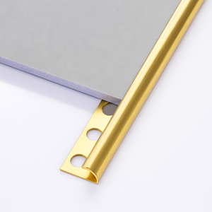 Hiện Đại Bền Nhôm Không Thấm Nước Dễ Dàng Cài Đặt Hình Dạng Vòng Cung Cạnh Trim Sàn Ngưỡng Dải Cho Trang Trí Thảm Gạch - Product Image 2