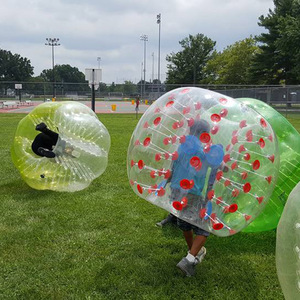 Precio de fábrica de adultos/Tpu parachoques Pvc traje burbuja de fútbol al aire libre Gameinflatable cuerpo bola del Zorb - Product Image 4