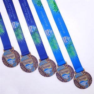 Factory Direct Sell Günstige Bambus medaillen Custom Design Ihre eigenen LOGO Holz lauf Marathon Sport medaillen - Product Image 5