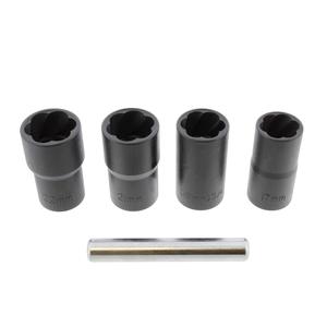 Juego de 5 extractores de tuercas y pernos métricos OEM con accionamiento de 1/2 pulgada para la extracción de tornillos dañados - Marca ifixpro - Product Image 2