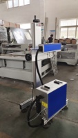 Marqueur laser à alimentation automatique 20W 30W 50W, marquage laser fibre volant avec écran tactile - Idéal pour les lignes de production