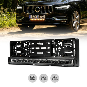 Nouvelle barre lumineuse LED 2026 pour cadre <span class=keywords><strong>de</strong></span> <span class=keywords><strong>plaque</strong></span> <span class=keywords><strong>d</strong></span>'<span class=keywords><strong>immatriculation</strong></span> ECE R10 R148 R149, idéale pour voitures et camions lourds – Vente en gros - Product Image 1