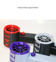 Nouveau ventilateur turbo à main X64 Violent Blower, ventilateur à jet turbo sans balais de 64 mm, puissant, 1400G de poussée, 800W, ventilateur turbo à conduit, souffleur d'air pour voiture