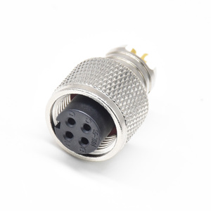 ขั้วต่อกันน้ำมาตรฐานทหาร MS3106 10SL-3 ปลั๊กสำหรับการบิน 2/3/4 ขา 5015 ซ็อกเก็ตติดตั้งบนแผงแบบตัวเมีย ตัวเรือนอะลูมิเนียมอัลลอย - Product Image 5