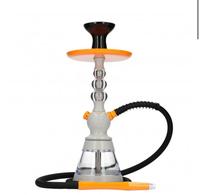 En gros France Hookah Ensemble de chicha mini moderne portable en aluminium avec base en acrylique, bol en silicone, pince et accessoires, durable