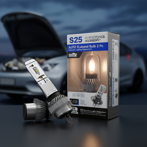 หลอดไฟฮาโลเจน S25 2 ชิ้น สำหรับเปลี่ยนหลอดไฟรถยนต์ - Product Image 3