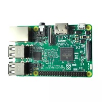 Raspberry Pi 3 versión RS, placa de desarrollo, 1GB, 1,2 GHz, 64 bits, Quad Core, CPU, WiFi y blueteers