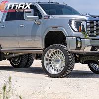 Jantes de camion forgées polies 22x14 24x14 28x16 8x170 8x180 à déport profond, jantes personnalisées SRW pour Ford F250 F350 pour GMC Sierra 3500HD