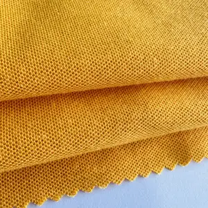 Factory Price Knitted Jersey Fabric 65%polyester 35%cotton 220gsm TC Pique Fabric For Polo T-shirt And Sports Uniform