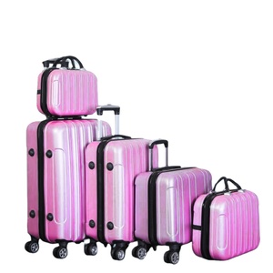 RTS Bulk Mixed Order 6-Piece Set of Premium Large Capacity <b>Suitcases</b> & Cosmetic Bag Luggage Carry Check <b>Suitcase</b> Set - Product Image 1